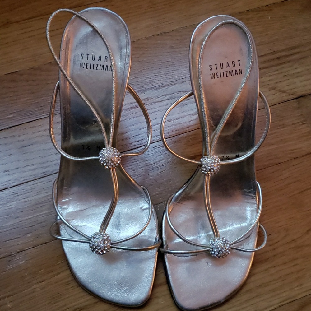 Stuart Weitzman strappy heels